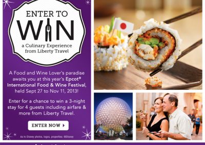 Social Media Ap: Food and Wine Contest