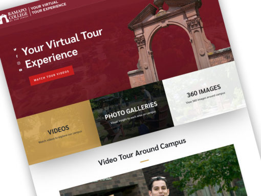 RCNJ Virtual Tour Microsite
