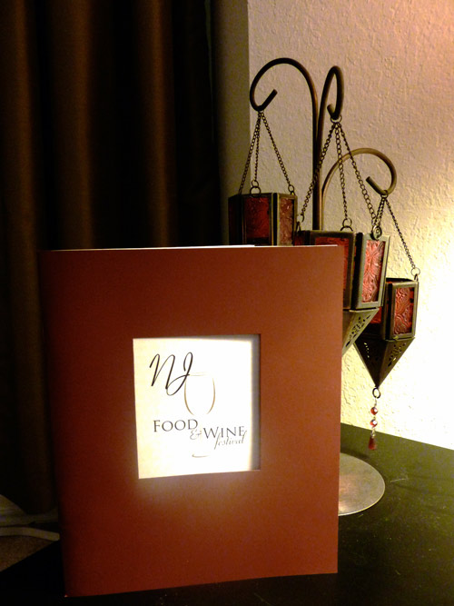 Food & Wine Festival booklet exterior